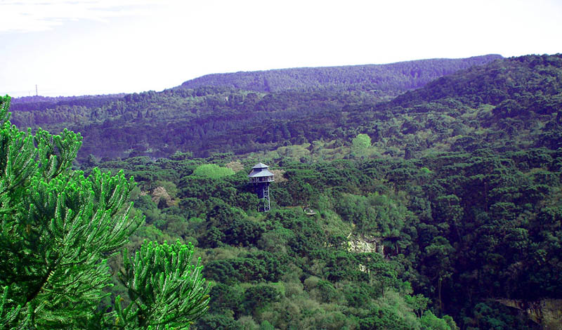 Vista do Parque do Caracol em Canela