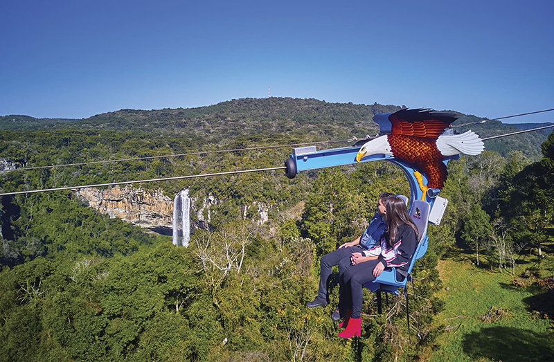 Vista do Eagle em Canela