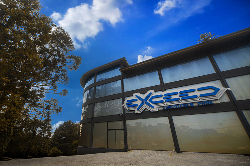 Entrada do Exceed Experience Park em Gramado