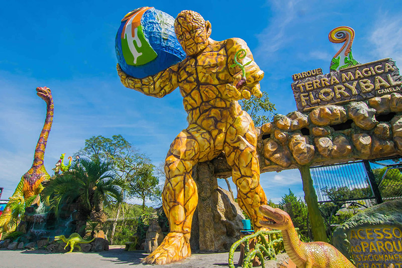 Parque Terra Mágica Florybal em Canela