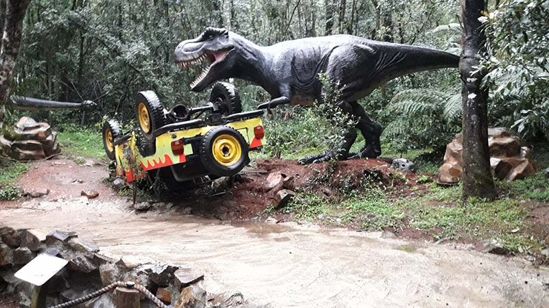 Vale dos Dinossauros em Gramado