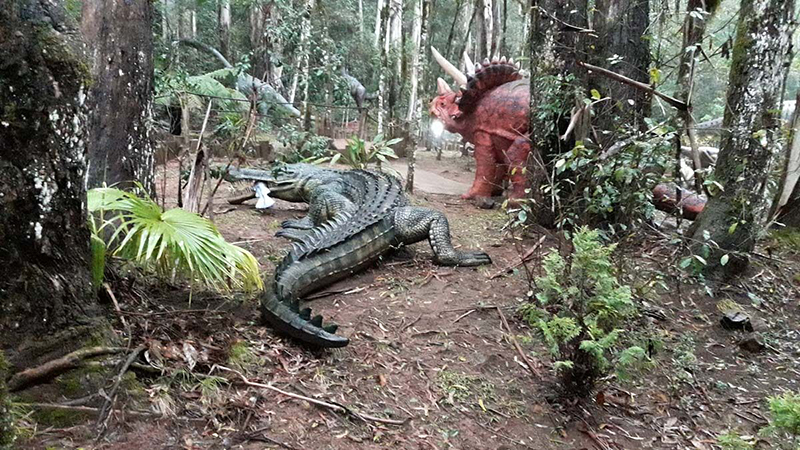 Vale dos Dinossauros em Canela 