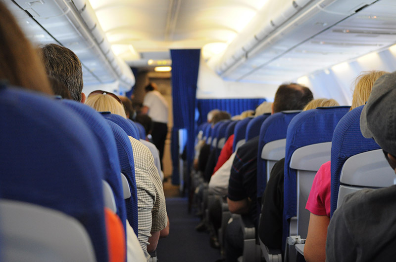 Interior do avião