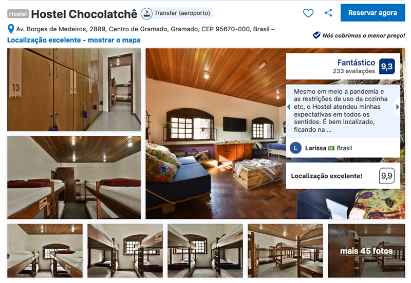 Hostel Chocolatchê em Gramado