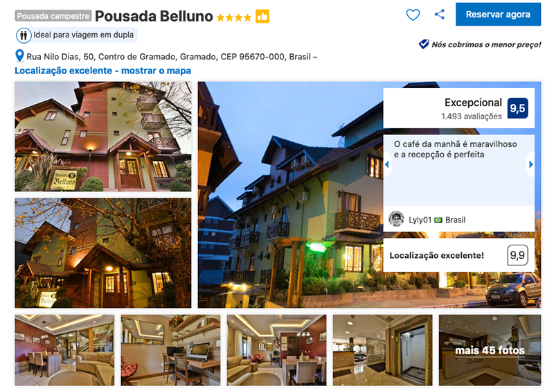 Pousada Belluno em Gramado