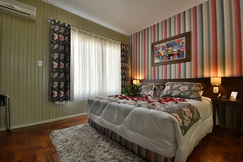 Quarto Pousada Solar da Serra em Gramado